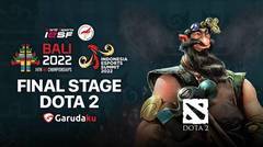 IESF 14th World Esports Championships Bali 2022 Day 7 | DOTA 2 Final Stage