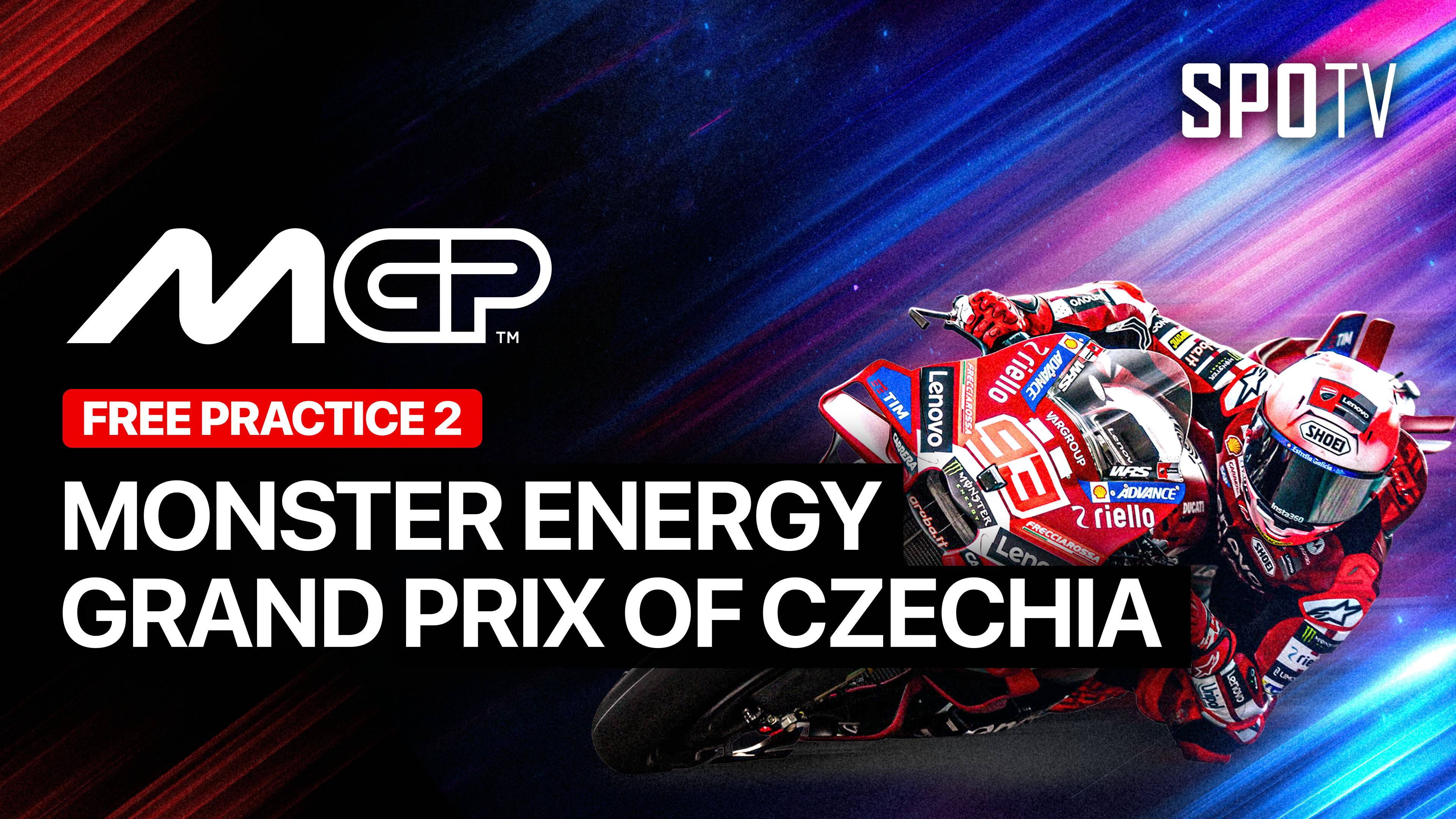 MotoGP Free Practice 2: Monster Energy Grand Prix of Czechia - MotoGP 2026 Round 9
