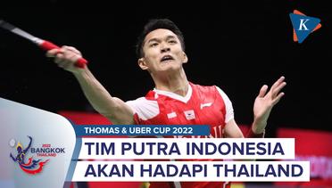 Jonatan Christie dkk Hadapi Thailand Malam Nanti pada Piala Thomas dan Uber 2022
