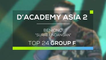 Beniqno - Surat Undangan (D'Academy Asia 2)
