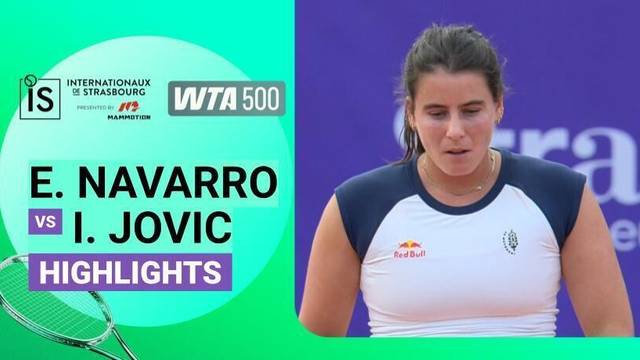 Emma Navarro vs Iva Jovic - Highlight | WTA 500: Internationaux de Strasbourg presented by Mammotion 2026