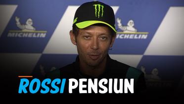 Rossi Pensiun dari MotoGP, Akui Sedih tapi Tetap Bersyukur