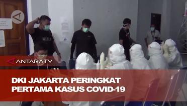 DKI Jakarta peringkat pertama kasus positif dan sembuh COVID-19