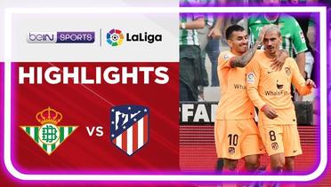 Match Highlights | Real Betis vs Atletico Madrid | LaLiga Santander 2022/2023