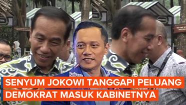 Anggukan Jokowi dan Jawaban Singkat Soal Demokrat