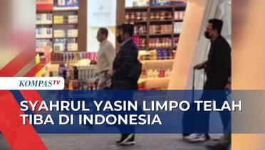 Sempat Menghilang Usai KPK Geledah Rumah Dinas, Mentan Syahrul Yasin Limpo Tiba di Indonesia!