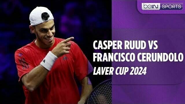 Casper Ruud vs Francisco Cerundolo - Highlights | Laver Cup 2024