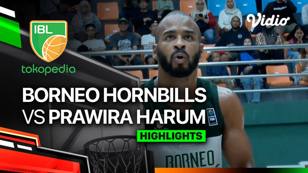 Borneo Hornbills vs Prawira Harum Bandung - Highlights | IBL Tokopedia 2024