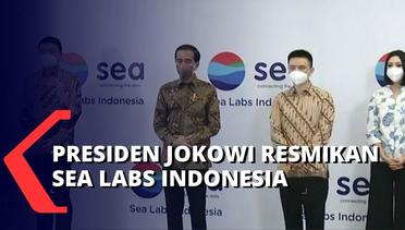 Jokowi Resmikan Sea Labs Indonesia, Buka Peluang 1.000 Talenta Teknologi Lokal Jadi Berkelas Global