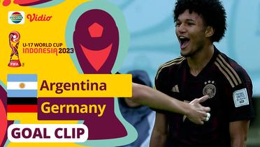 GOLLLL!! Paris Brunner (Germany) Menerima Umpan dari Darvich Sehingga Berbuah Gol ke Gawang Argentina!! Skor Sementara 0-1 | FIFA U-17 World Cup Indonesia 2023