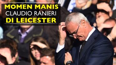 Momen Manis Claudio Ranieri Bersama Leicester City
