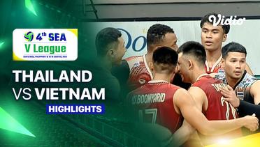 Putra: Thailand vs Vietnam - Highlights | SEA V League 2024 - Philippines