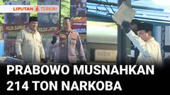 Presiden Prabowo Pimpin Pemusnahan 214,84 Ton Narkoba Senilai Rp29,37 Triliun! | Liputan 6