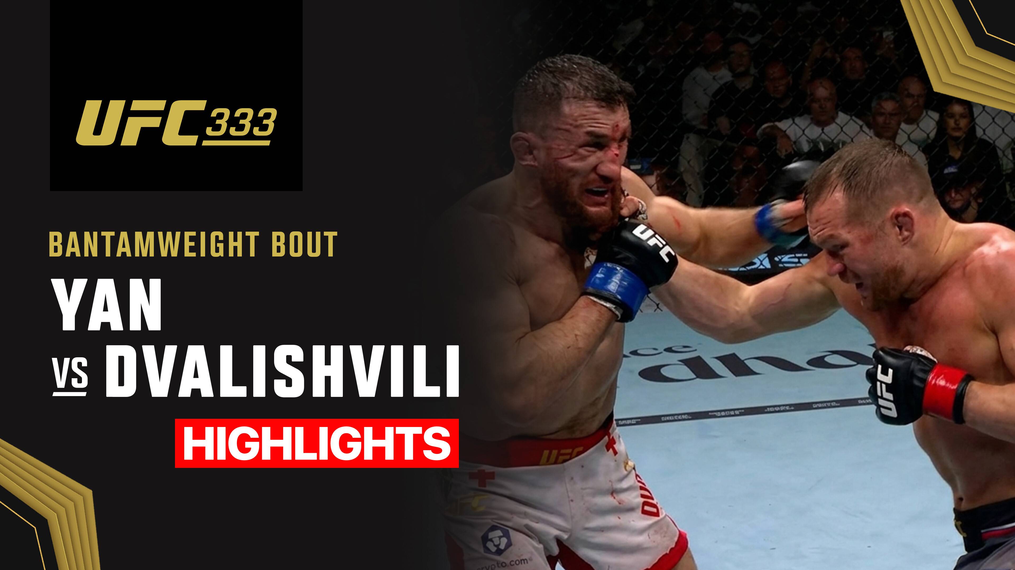 Petr Yan vs Merab Dvalishvili - UFC Bantamweight Championship | UFC 333