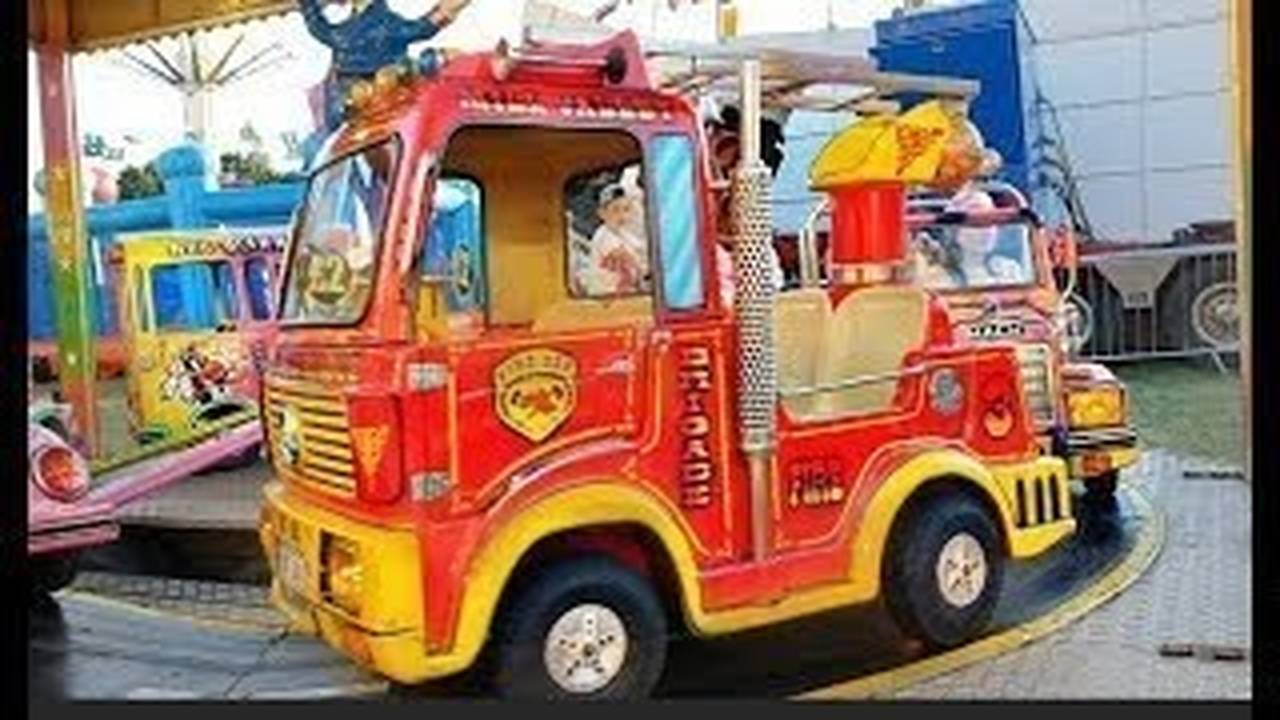 Lagu Wheels ON THE BUS - Kegembiraan Anak di Taman Bermain | Vidio