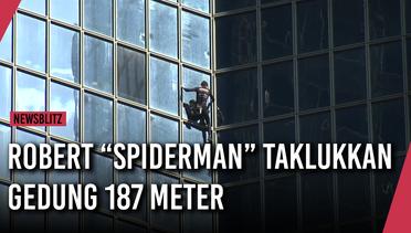Robert “Spider-Man” Taklukkan Gedung 187 Meter
