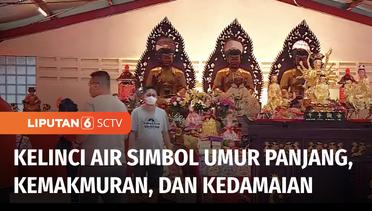 Live Report: Perayaan Imlek, Umat Tionghoa Beribadah di Vihara Dharma Bakti | Liputan 6