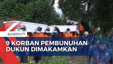 Sembilan Korban Pembunuhan Sadis Dukun di Banjarnegara Dimakamkan