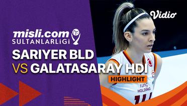 Highlight | Sariyer Bld vs Galatasaray HDI Sigorta | Women's Turkish League