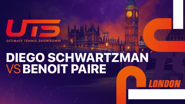 El Peque (Diego Schwartzman) vs The Rebel (Benoit Paire) - Full Match | Ultimate Tennis Showdown 2023