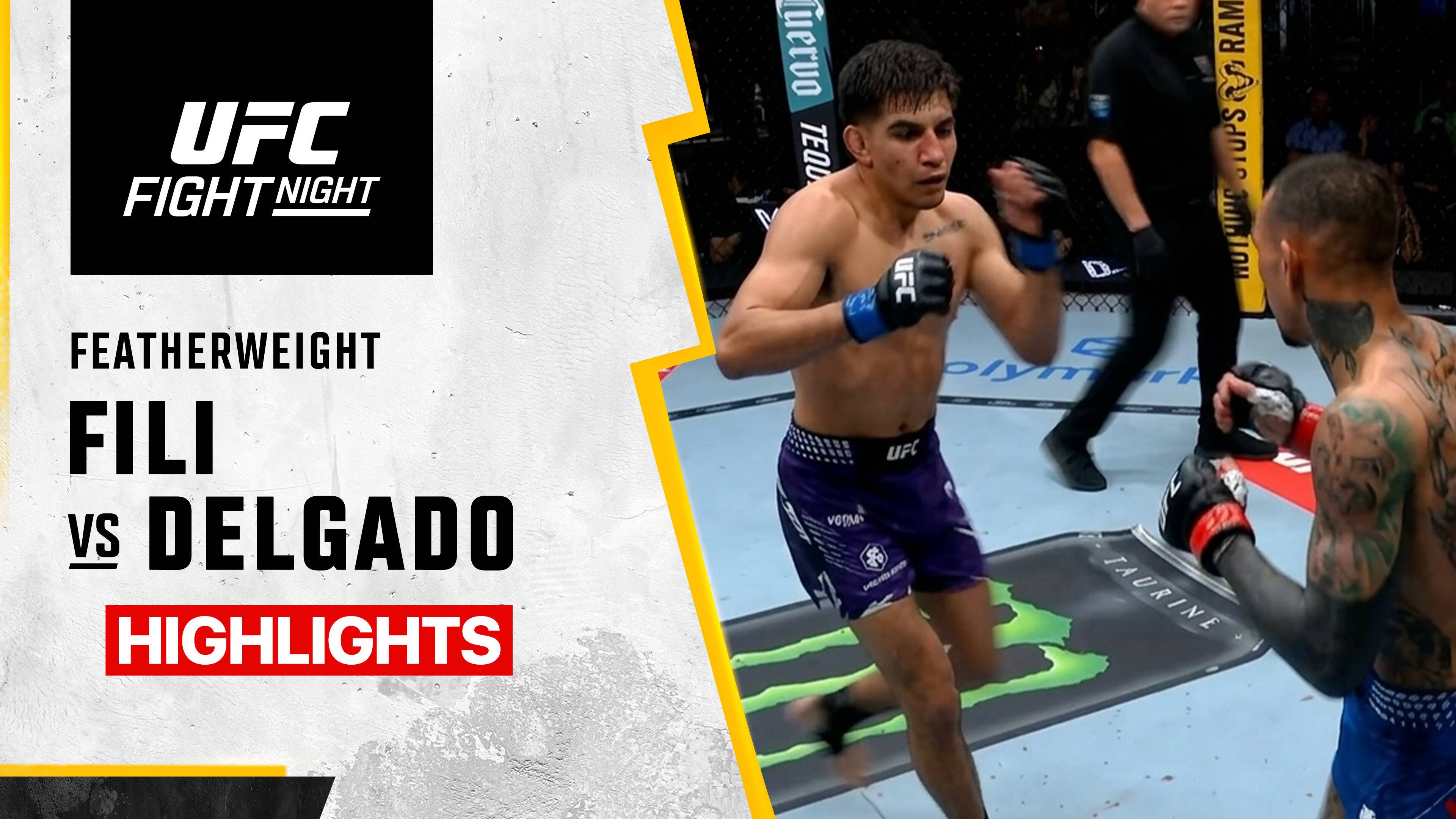 Andre Fili vs Jose Miguel Delgado - Featherweight | UFC Fight Night