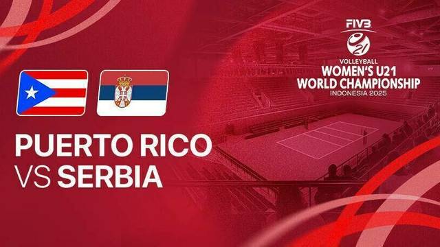 Puerto Rico vs Serbia - Full Match | FIVB Women's U21 World Championship 2025