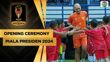 Seru Banget!! 6 Pemain Legend Persib Vs 63 Anak Indonesia | Opening Ceremony Piala Presiden 2024