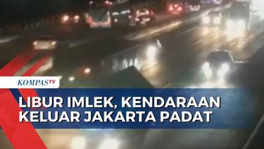 Libur Tahun Baru Imlek 2023, Kendaraan Keluar Jakarta Padat!