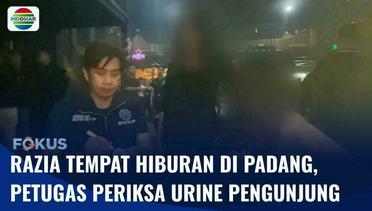 Petugas Merazia 6 Tempat Hiburan Malam di Kota Padang, 3 Pengunjung Diduga Positif Narkoba | Fokus