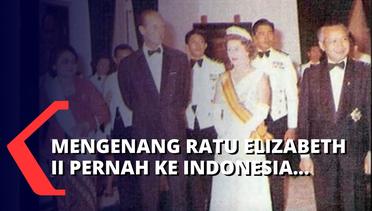 Ratu Elizabeth II Kunjungi Indonesia di Tahun 1974, Kedatangannya Disambut oleh Presiden Soeharto