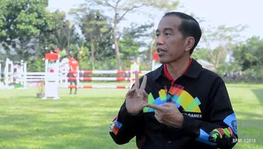 Wawancara Presiden RI Joko Widodo tentang Asian Games 2018