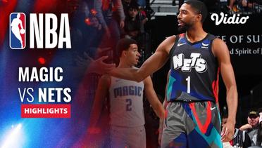 Orlando Magic vs Brooklyn Nets - Highlights | NBA Regular Season 2023/24