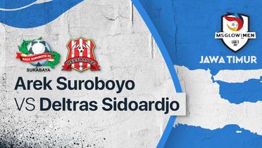 Full Match - Arek Suroboyo vs Deltras Sidoarjo | Liga 3 2021/2022