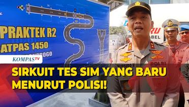 Beda Respons Polisi dan Warga soal Sirkuit Tes SIM C yang Baru Tanpa Zig-Zag dan Angka 8!