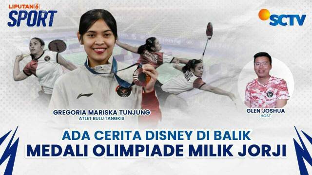 Ada Cerita Disney di Balik Perjalanan Gregoria Sebelum Raih Medali Olimpiade 2024 | Liputan 6 Sport