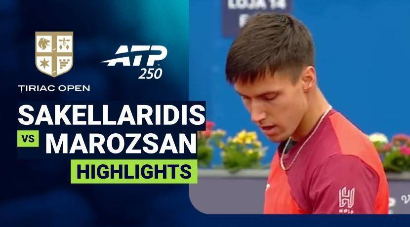 Stefanos Sakellaridis vs Fabian Marozsan - Round 2 | ATP 250: Tiriac Open presented by Unicredit Bank 2026