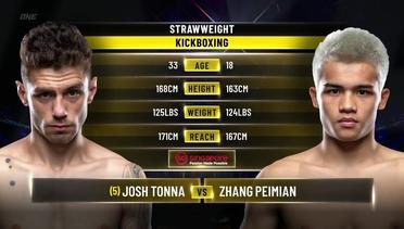 Josh Tonna vs. Zhang Peimian | ONE Championship Full Fight