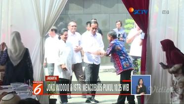 Agenda Jokowi bersama Iriana Jokowi di Pilpres 2019