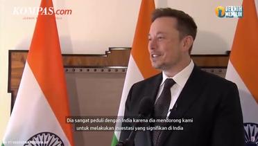 Elon Musk Bertemu Modi, Pabrik Tesla Akan Dibangun di India?