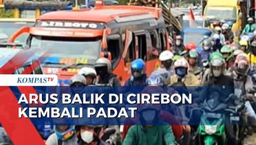 Didominasi Sepeda Motor, Arus Balik di Cirebon Kembali Padat pada 1 Mei 2023 Sore