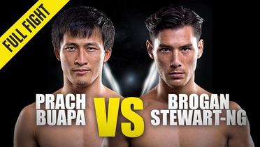 Prach Buapa vs. Brogan Stewart-Ng - ONE Championship Full Fight