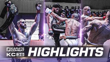 BEST OF KARATE COMBAT 38 | Fight Night Highlights Recap