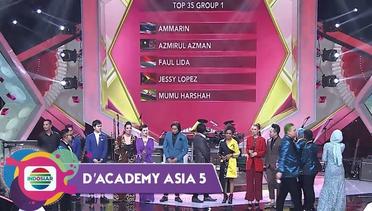 PERSAINGAN DIMULAI!! Inilah Perserta Terpilih di Group 1 - D'Academy Asia 5