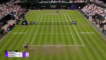 Semifinal: Anastasia Potapova vs Jelena Ostapenko - Highlights | WTA Rothesay Classic 2023