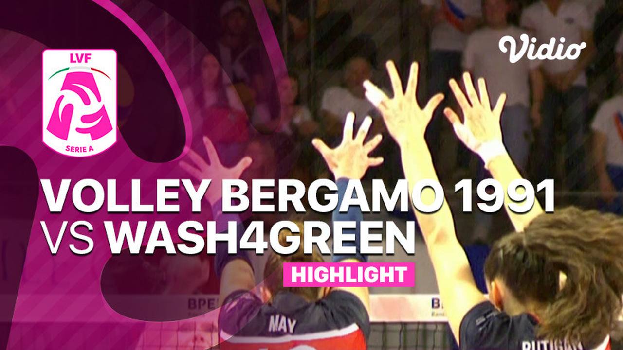 Highlights Volley Bergamo 1991 vs Wash4Green Pinerolo Italian Women