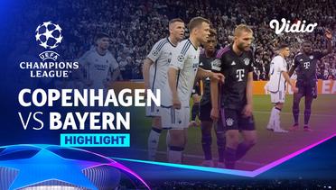Copenhagen vs Bayern - Highlights | UEFA Champions League 2023/24