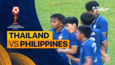 Mini Match - Thailand vs Filipina | AFF U-19 Championship 2022