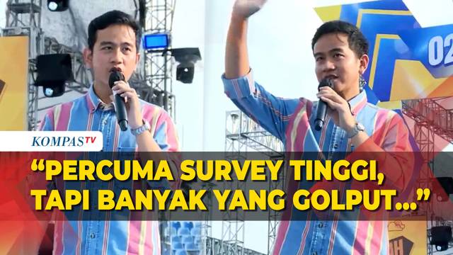 [FULL] Orasi Gibran Kampanye di Stadion Si Jalak Harupat, Singgung Soal Hasil Survey Pilpres 2024