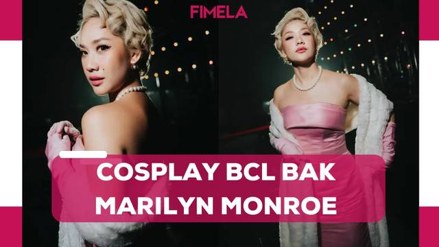 Tanpa Lipstik Merah, Bunga Citra Lestari Cosplay Jadi Marilyn Monroe dengan Rambut Pixie Curl