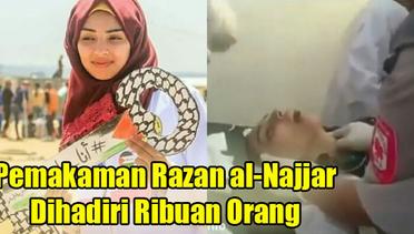 Pemakaman Razan al-Najjar Dihadiri Ribuan Orang
